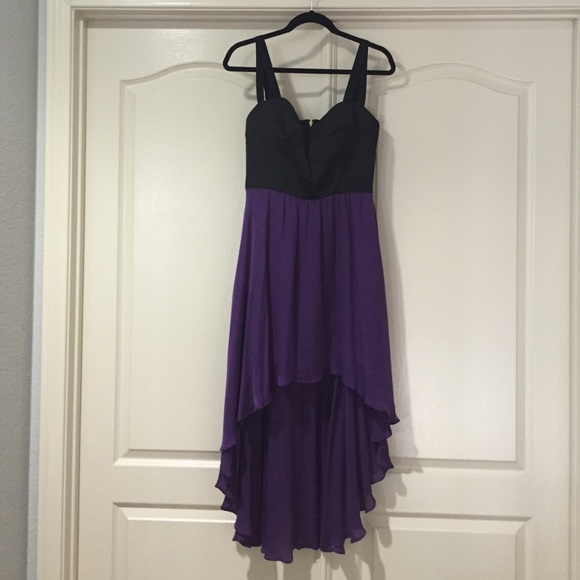 Bebe high low dress