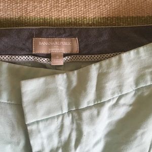 Light sea foam Banana Republic Shorts