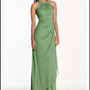 Floor length halter