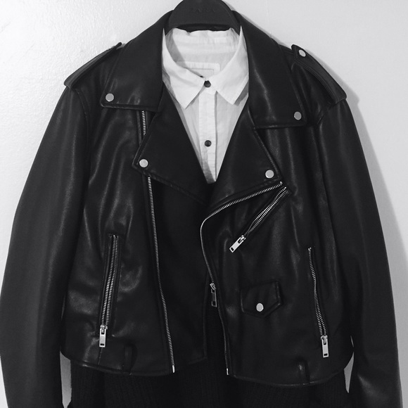 Leather jacket