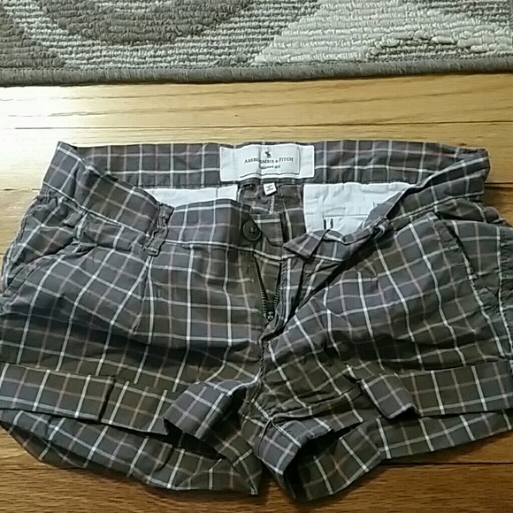 Abercrombie Plaid shorts