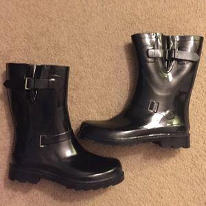 Black Rain Boots - Aldo