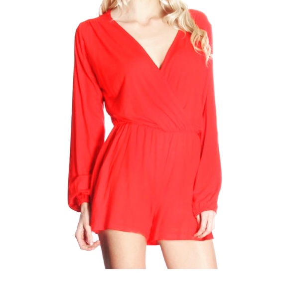 Boutique Pants - Red Hot Romper