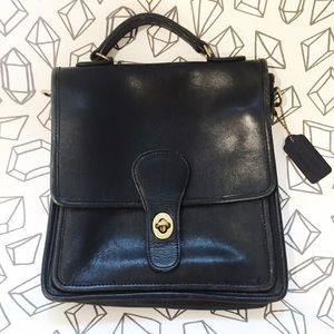 Vintage Coach "Willis" Messenger Bag