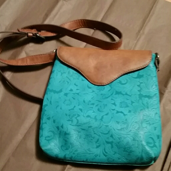 Turquoise Crossbody Bag