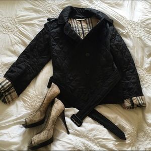 Authentic Burberry quilted jacket.