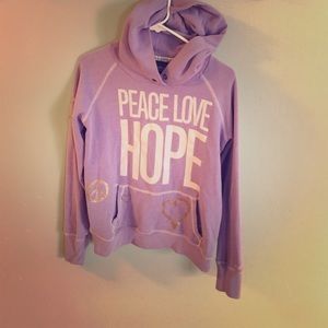 VS pink sweatshirt