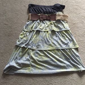 Strapless Cute summer dress