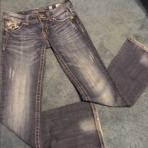 Size 28 regular boot cut miss me