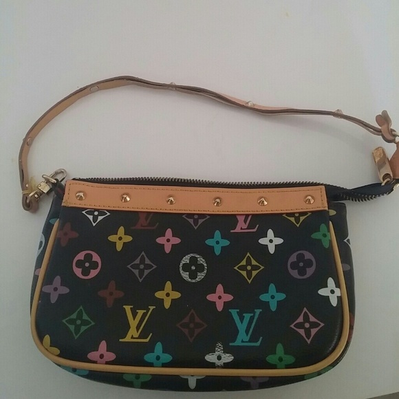 Louis Vuitton small multicolored handbag/purse