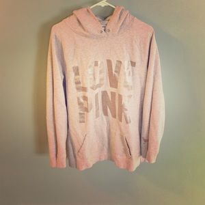 VS pink hoodie dress