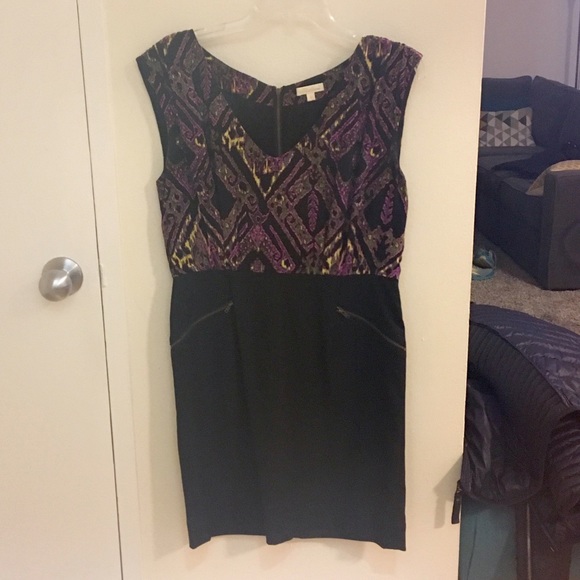 Shoshanna mixed media dress