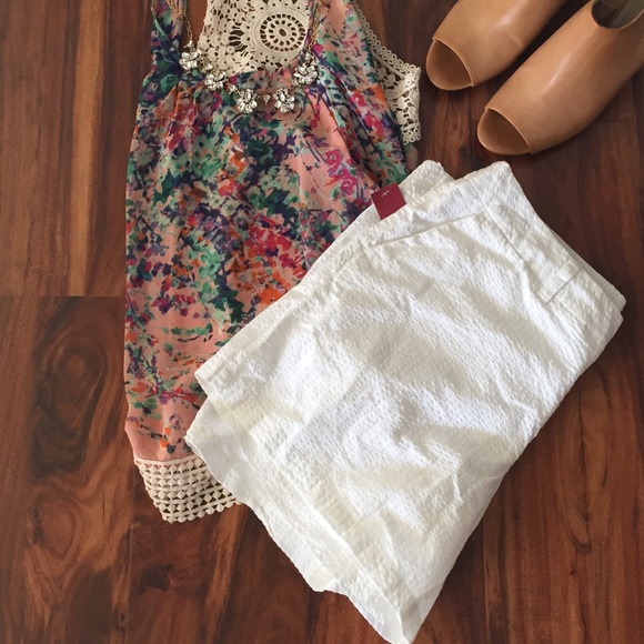 NWT White Shorts