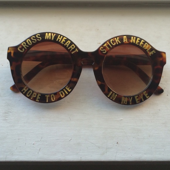 Cross My Heart Sunglasses