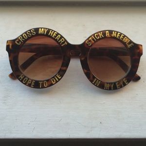 Cross My Heart Sunglasses