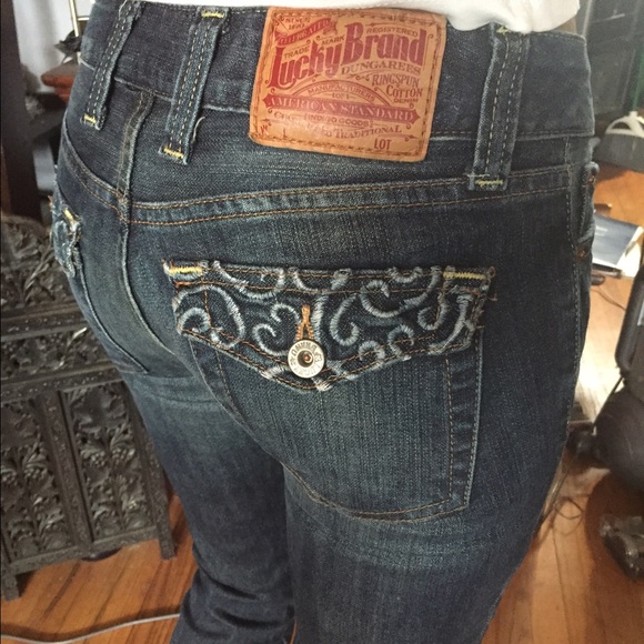 Lucky Brand limited Ed pockets skinny boot jeans
