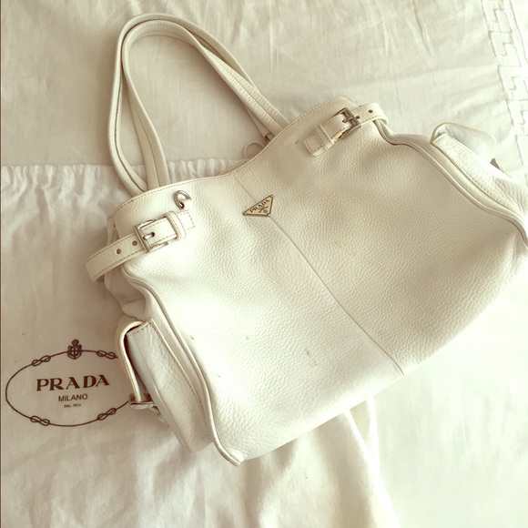 Prada White Purse