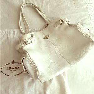 Prada White Purse