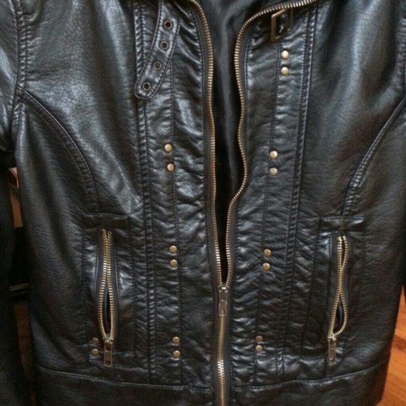 Faux leather jacket - Picture 2 of 2
