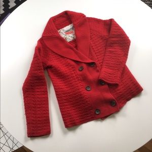 Red Knit Sweater