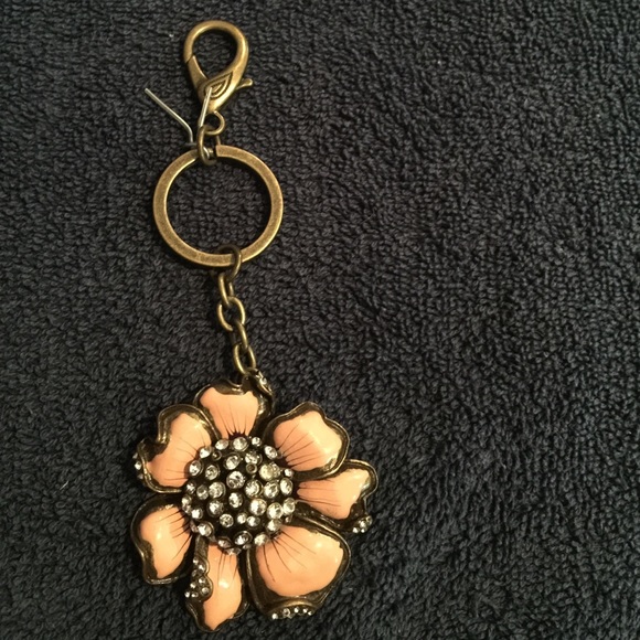 Key ring coral and diamond bronze