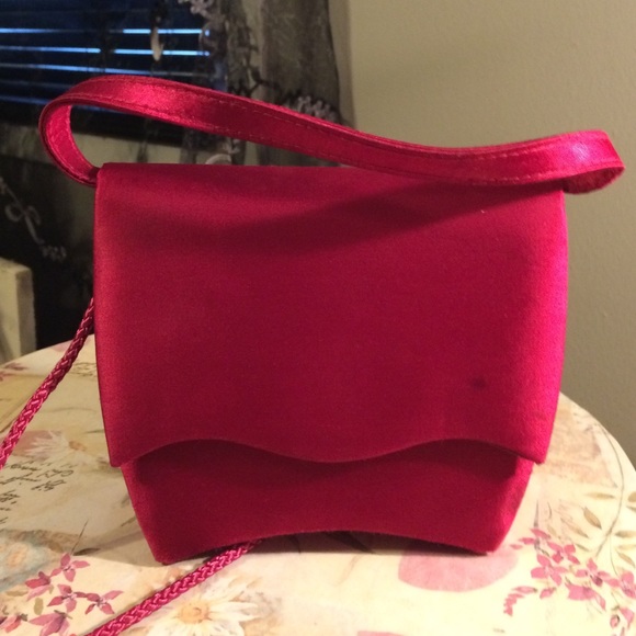 Raspberry Color Evening Purse. - image 2