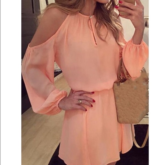 peach colored dresses for womens