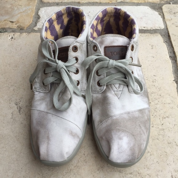 Toms Limited Edition Lace Up Hightops