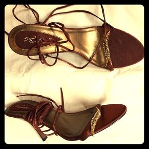 Strap heels