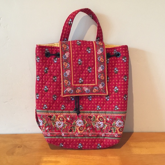 Vera Bradley retired Provence style backpack