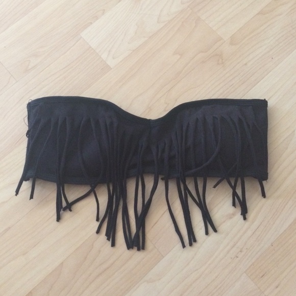 Fringed bandeau