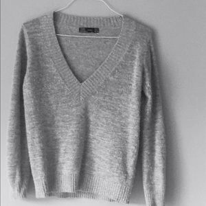 Zara angora silver/grey sweater