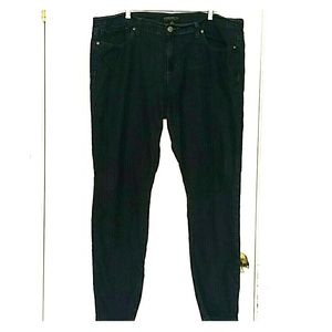 Forever 21 Black Denim Skinny Stretch Jeans 20