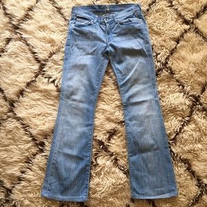 7 for all mankind bootcut Sky wash jeans