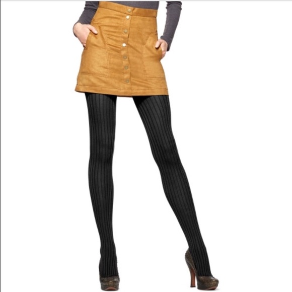 Simply Vera Vera Wang Accessories - Black cable sweater tights