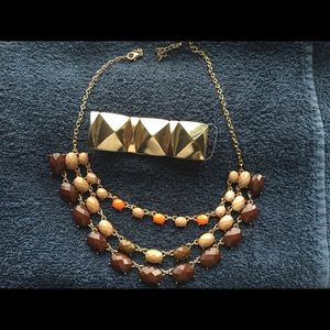 Necklace and bracelet