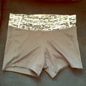 Cute duo dry workout shorts