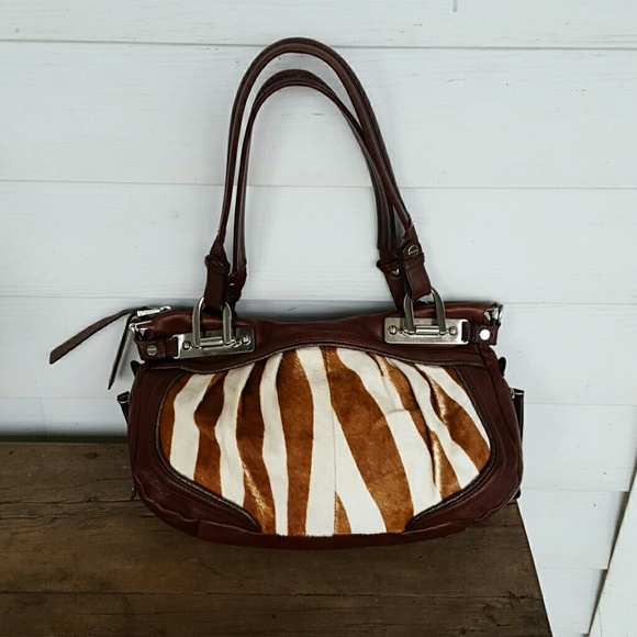 Beautiful Calf Hair & Genuine Leather Bag