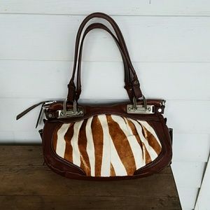 Beautiful Calf Hair & Genuine Leather Bag