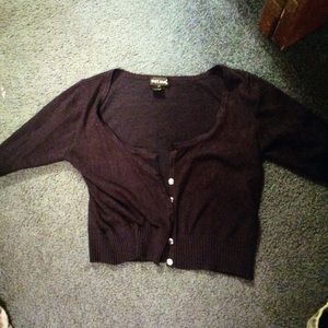 Wet Seal Navy Blue Cardigan