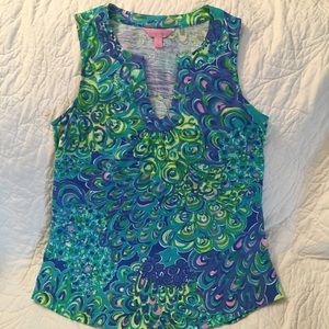 Marlow Top * Lilly's Lagoon * Size M