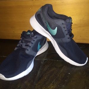 Nike Tennis Shoes- Aqua and Grey.