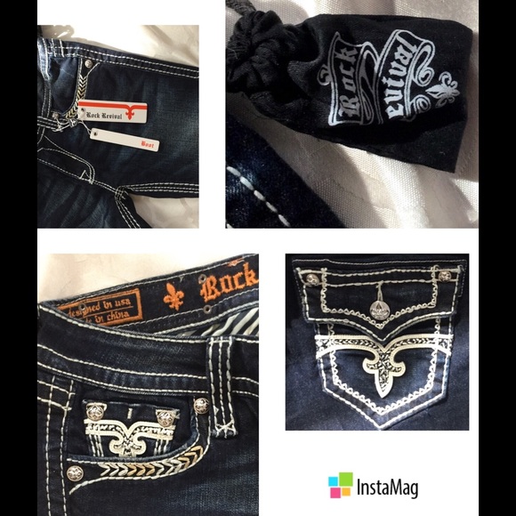 💖NWT elegant Rock Revival Tricia 28's💖