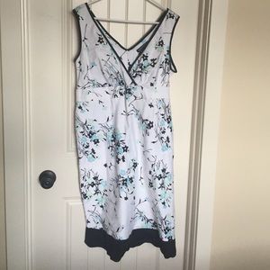 FLASH SALE!!! Floral, black, and white dress