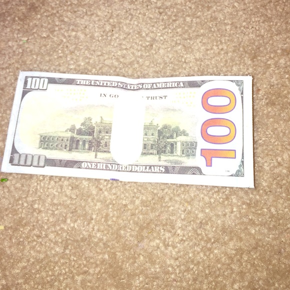One hundred dollar wallet.