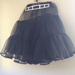 Black petticoat