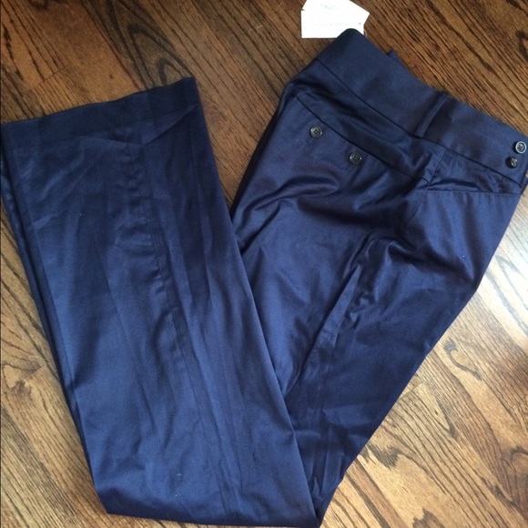 Banana Republic navy slacks; Jackson fit