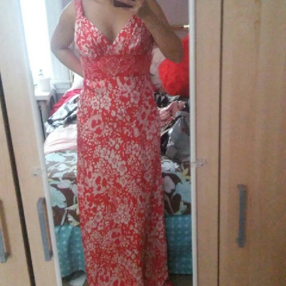 Long formal floral dress