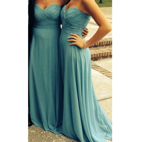 Tom dress light blue