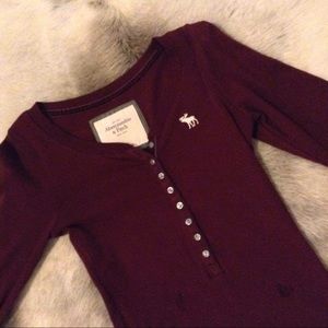 A&F long sleeve top